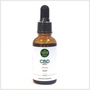 CBD puro líquido natural sabor natural